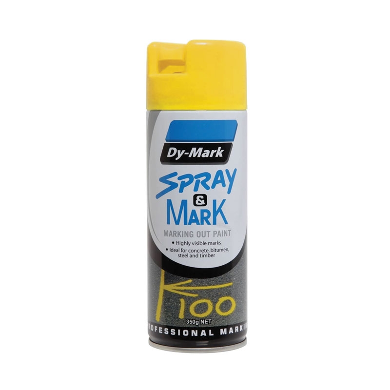 DY-Mark Spray And Mark Layout Paint - Yellow